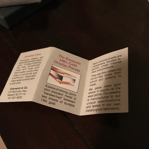 Donated Krementz necklace - Picture 6 of 6